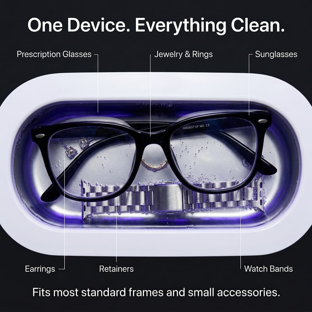 Clearzy™ Ultrasonic Cleaner