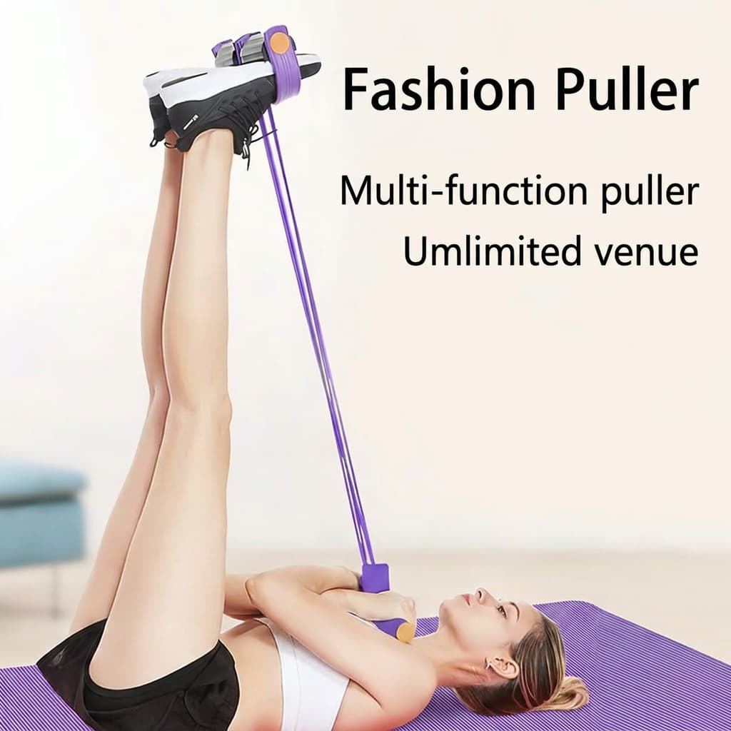 Yoga Pedal Puller Resistance Band Handles